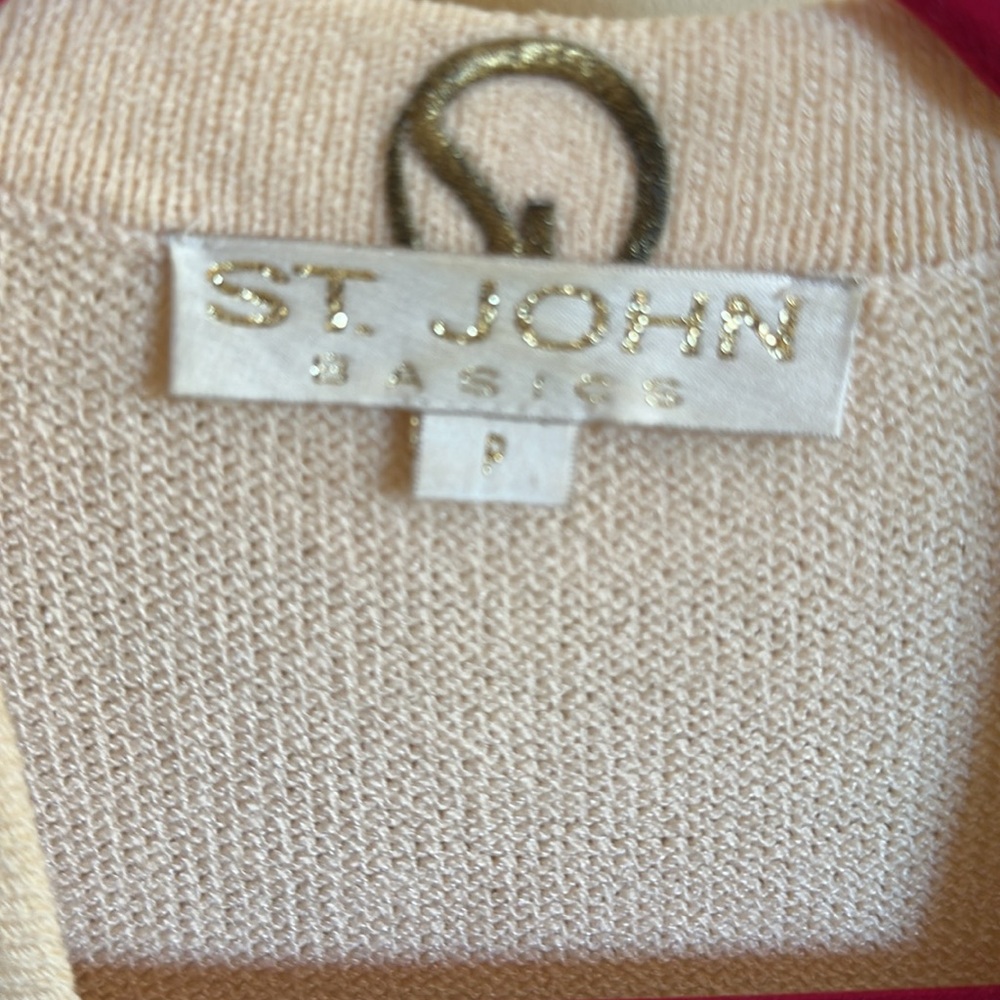 St. John Sweater Jacket With Button Down Front. - image 3